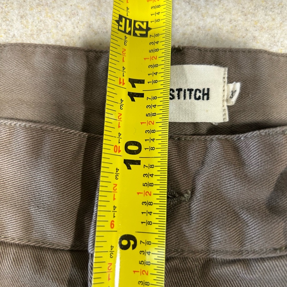Taylor Stitch The Democratic Foundation Pant Men Size 32x27 Huckberry Brown - Picture 9 of 10